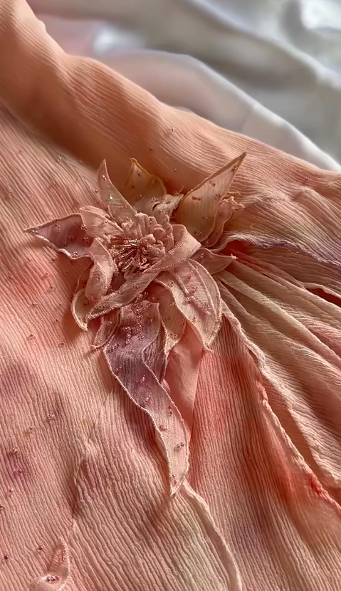 Evafashion Spaghetti Straps Sheath Chiffon Beaded Short Prom Dresses Blush Pink Evening Gowns HZ1024