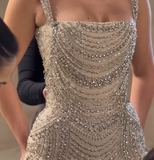 Evafashion Spaghetti Straps Bodycon Birthday Dresses Beaded Short Prom Dresses Fashion Homecoming Dresses HZ1024