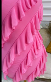 Evafashion Strapless Sheath Chiffon Short Prom Dresses, Pink Homecoming Dresses Birthday Dresses HZ1024