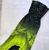 Evafashion Strapless Mermaid Beaded Chiffon Short Prom Dresses, Green Birthday Dresses HZ1024