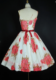 Evafashion A-Line Short Prom Dresses Floral Birthday Dresses, Homecoming Dresses HZ1024